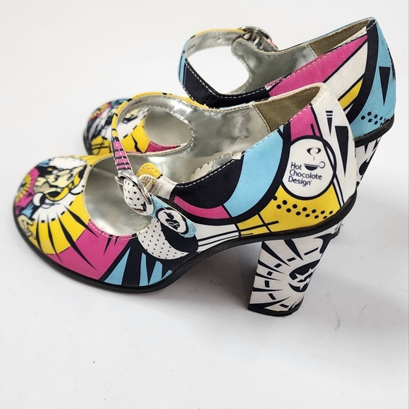 Hot Chocolate Design Mary & Jesus Mary Jane Heels - Picture 4 of 8